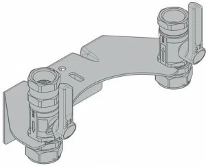 TECO Монтажный комплект для двухтрубных счетчиков газа Km3