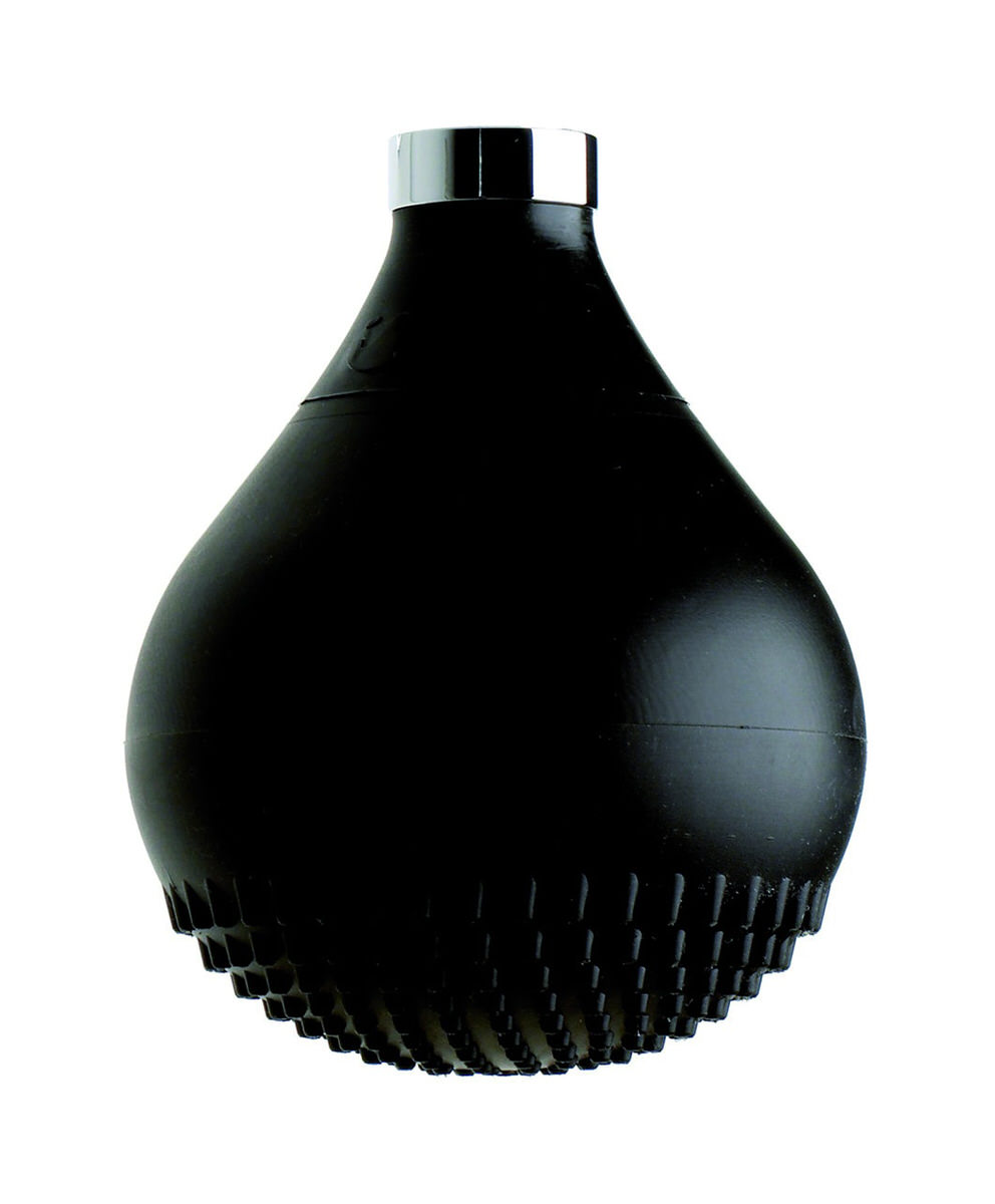 Верхний душ. Черный силикон WE ARE IB dr003 Chrome Drop