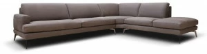 Rossini Sofas Секционный угловой диван в коже Just