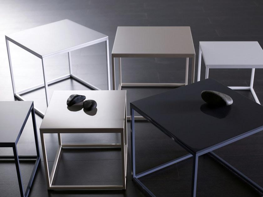 Meridiani Квадратный металлический журнальный столик Hardy sun-id-1406330 - Вид №3