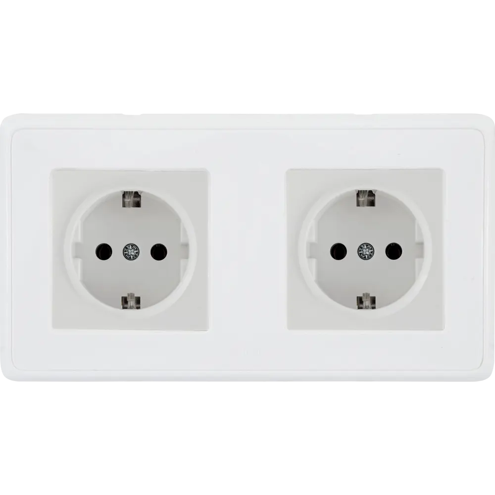 Рамка для розеток и выключателей Legrand Cariva 2 поста, цвет белый STLM-2063199 - Вид №2