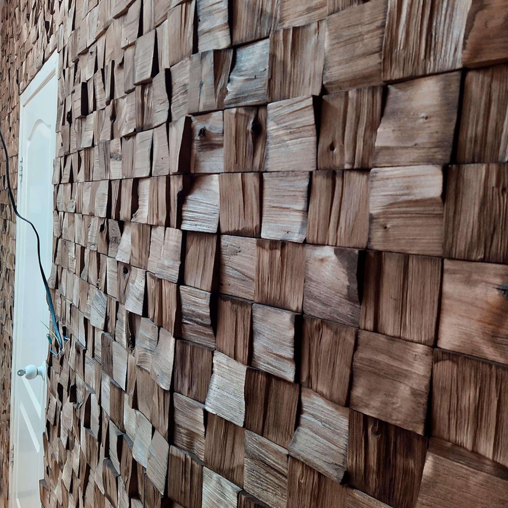 ARABESKO 3D панели из колотой березы с текстурой ореха 82625649 STLM-0032239 - Вид №10