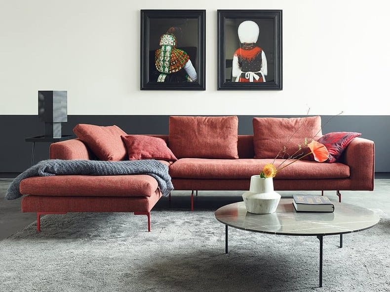 Секционный диван для контрактной ткани COR Mell Lounge ARCH-00042655 - Вид №8