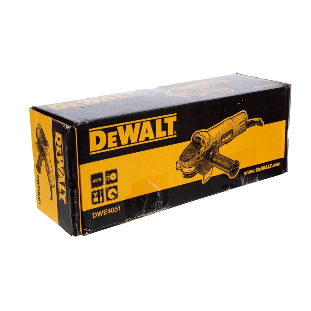 Углошлифовальная машина (болгарка) DeWalt DWE 4051, 800 Вт, 125 мм 15948304 STLM-2173275  - Вид №4