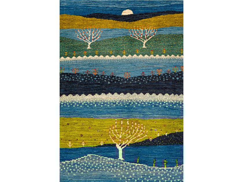 Прямоугольный шерстяной ковер Zollanvari Gabbehs Landscapes ARCH-00135809