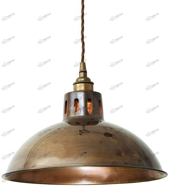 Mullan Lighting Подвесной светильник ручной работы из латуни Paris industrial Mlp370 