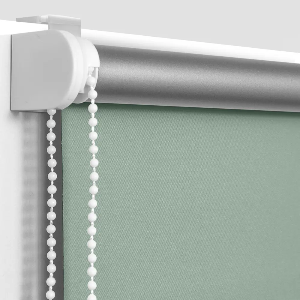 Штора рулонная блэкаут Эскар 60x160 см зеленая Cactus 5 BLACKOUT STLM-2182136 - Вид №1