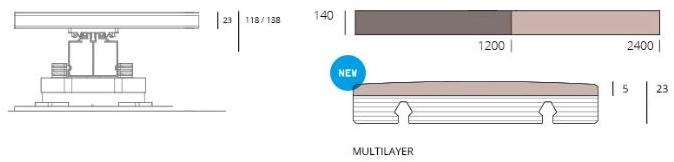 Listone Giordano Профнастил из тика Decking sun-id-1456964 - Вид №5