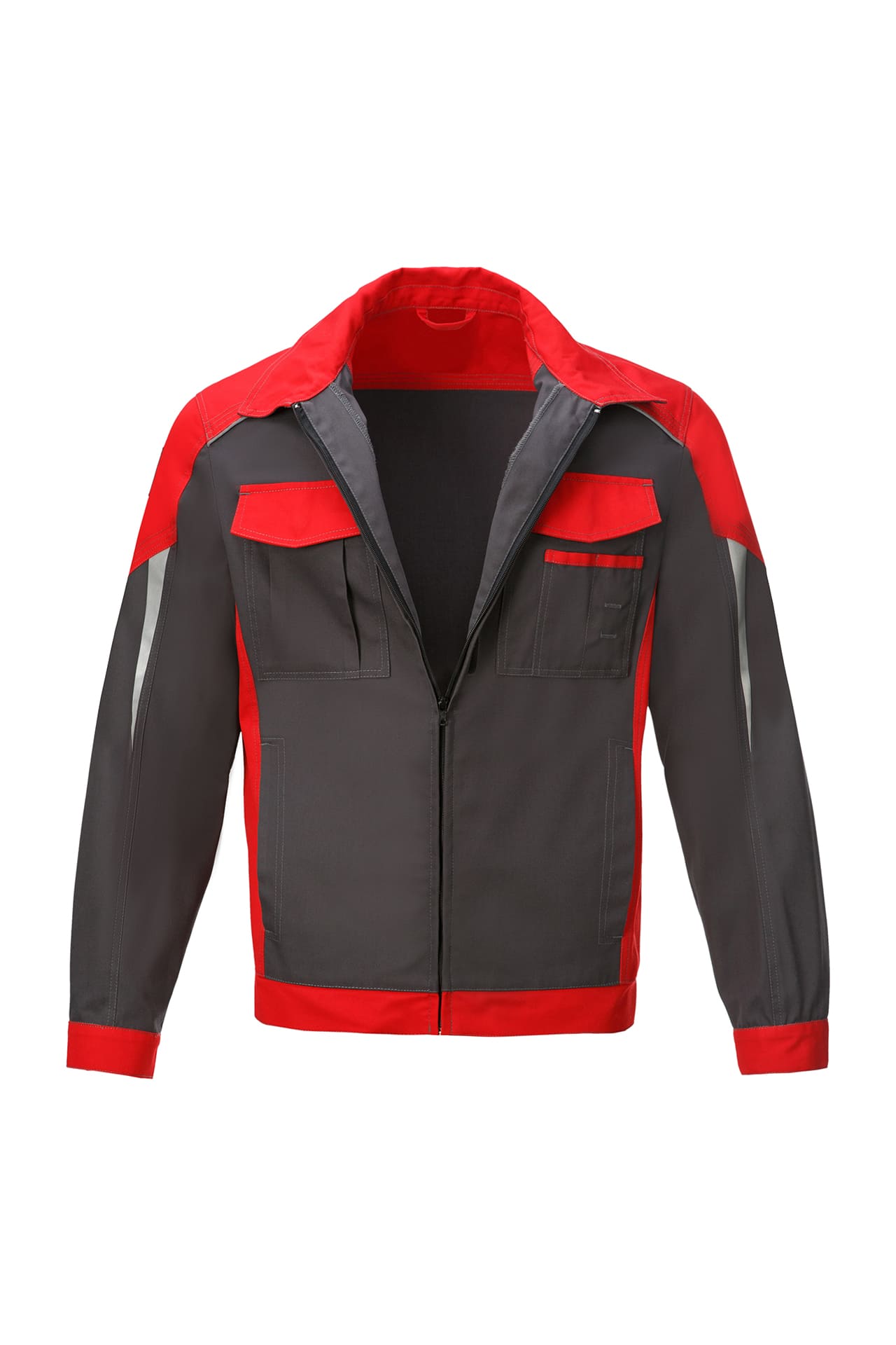 5044435 Костюм NEW графит красный STATUS  Летняя спецодежда  размер 56-58/182-188  - Вид №3