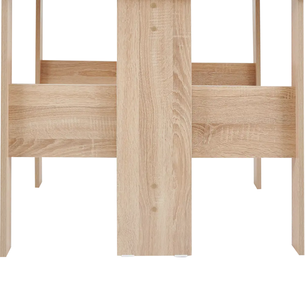 Стол-книжка раскладной 23.2-163x80x75 см прямоугольный ДСП цвет сонома Santreyd STLM-2021999 - Вид №21