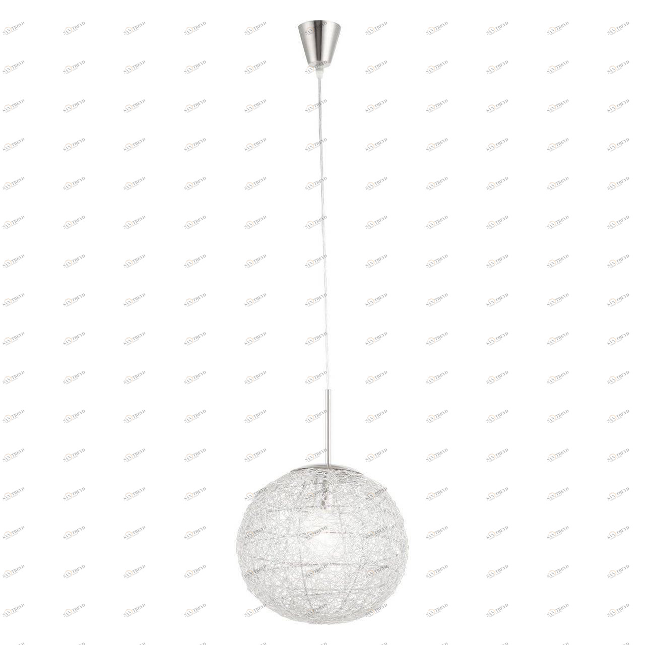 Подвесной светильник Globo Gallium 1594 GLOBO GALLIUM 101603 Серебро Ceramica Globo 