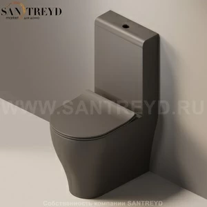 AP116G7006 Компакт унитаз с бачком Черный Ceramica Flaminia App Италия