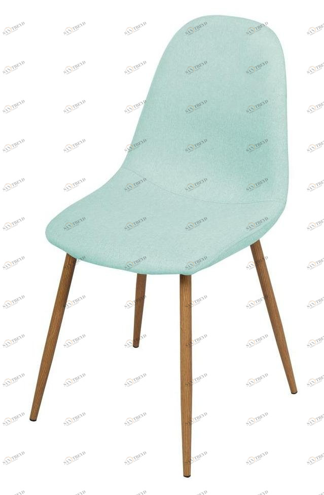 Стул кухонный со спинкой бирюзовый Comfort BRADEX HOME  00-3973974 Голубой 