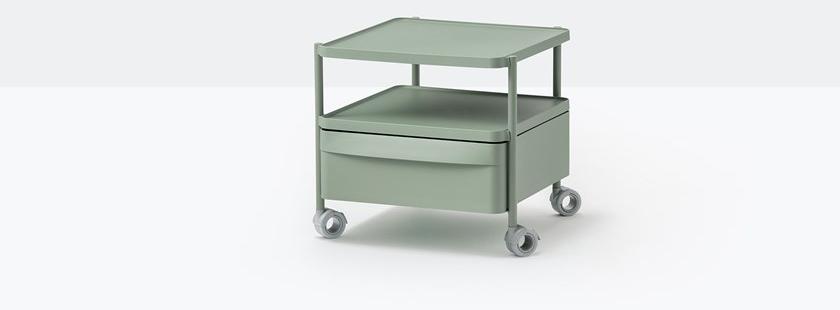 Pedrali Офисный ящик из полипропилена на колесиках Boxie Bxl_1c - Вид №1