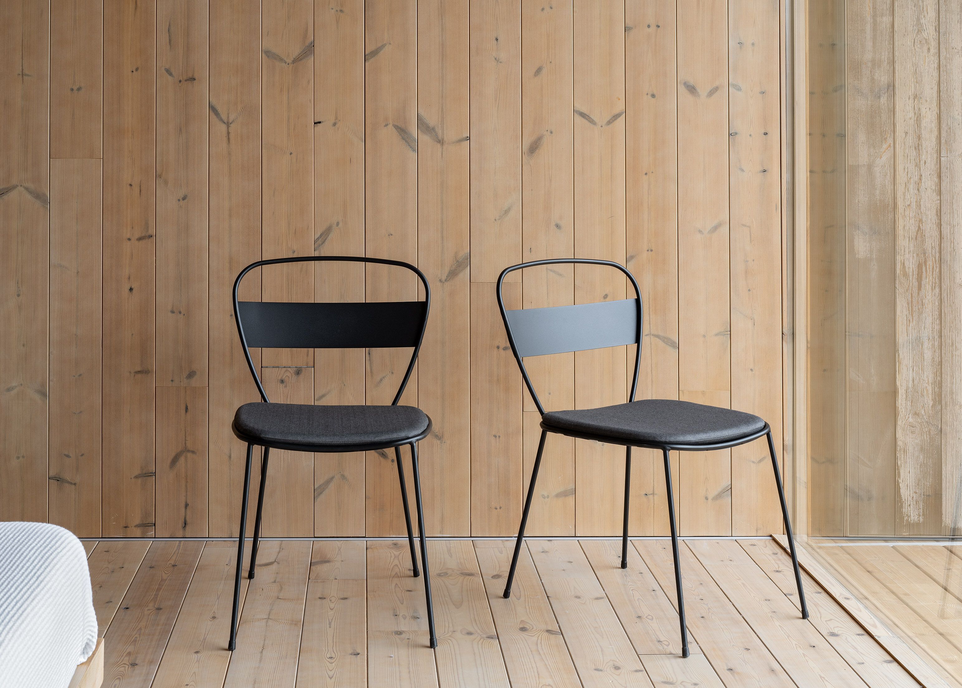 Стальной стул с порошковым покрытием iSimar ARCH-00087080 - Вид №2