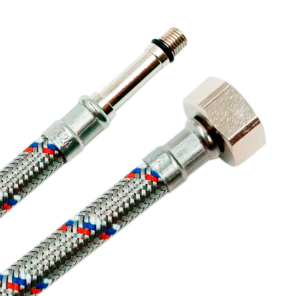 Гибкая подводка для смесителя РОСТЕРМ с оплеткой из нержавеющей стали 89409405 STLM-1572327