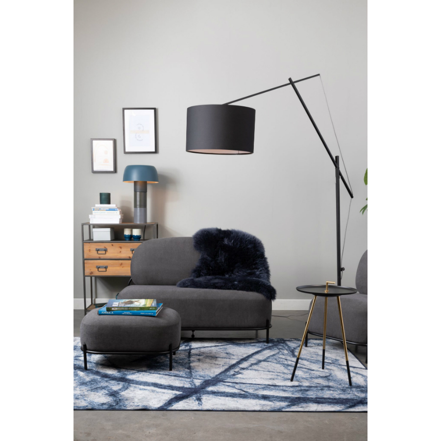 Лампа настольная Muras Tricolore, голубая White Label Living 5200073 - Вид №2