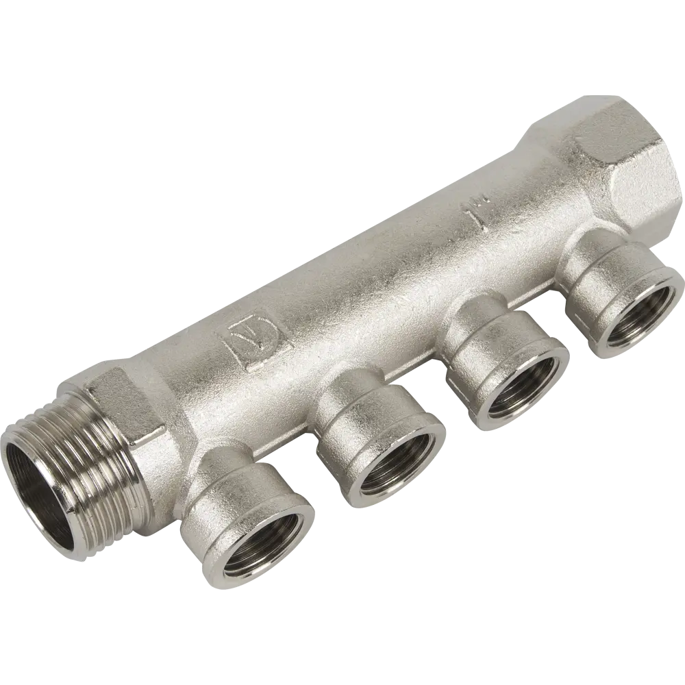 Коллектор с внутренней резьбой Valtec на 4 выхода 1"x1/2" VTc.550.N.0604 STLM-2128799