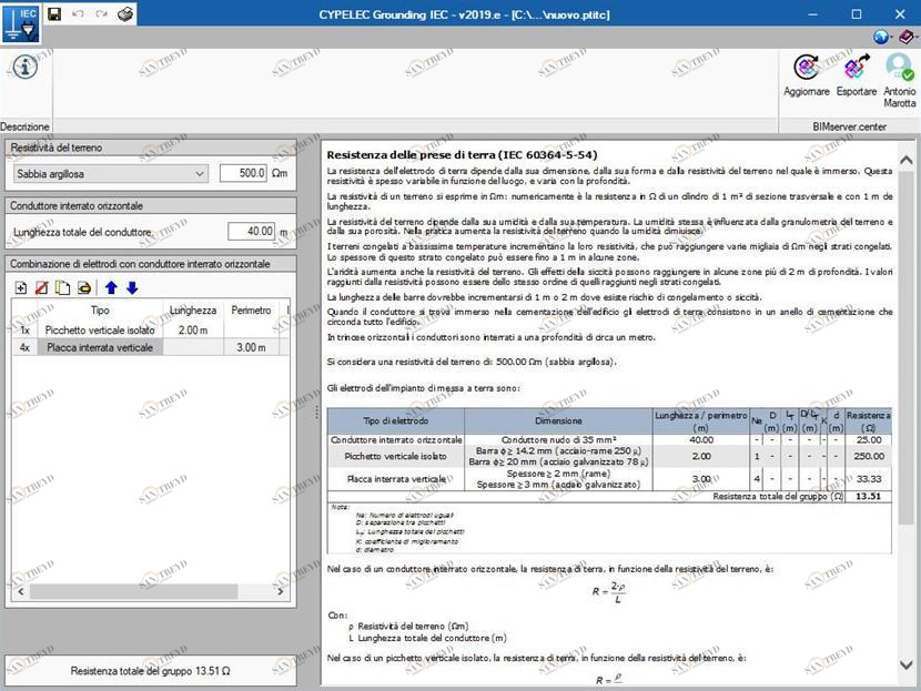 ATH ITALIA software Расчет сопротивления заземления электрических систем Cypelec sun-id-1424173