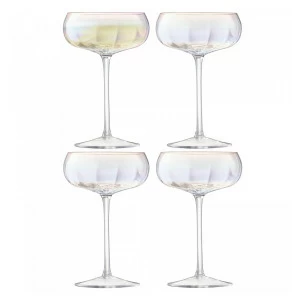 Набор из 4 бокалов-креманок 300 мл Pearl LSA INTERNATIONAL PEARL 00-3863033 Прозрачный