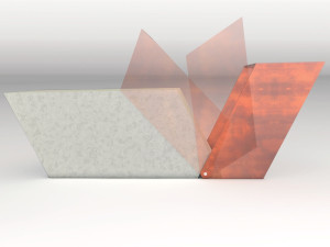 Реконструированное каменное наружное сиденье