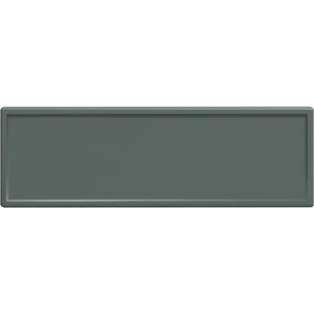 Фасад выдвижного ящика Инта 39.7x12.5 см KONSENSA МДФ цвет зеленый Инта зелёная STLM-2189586 - Вид №3