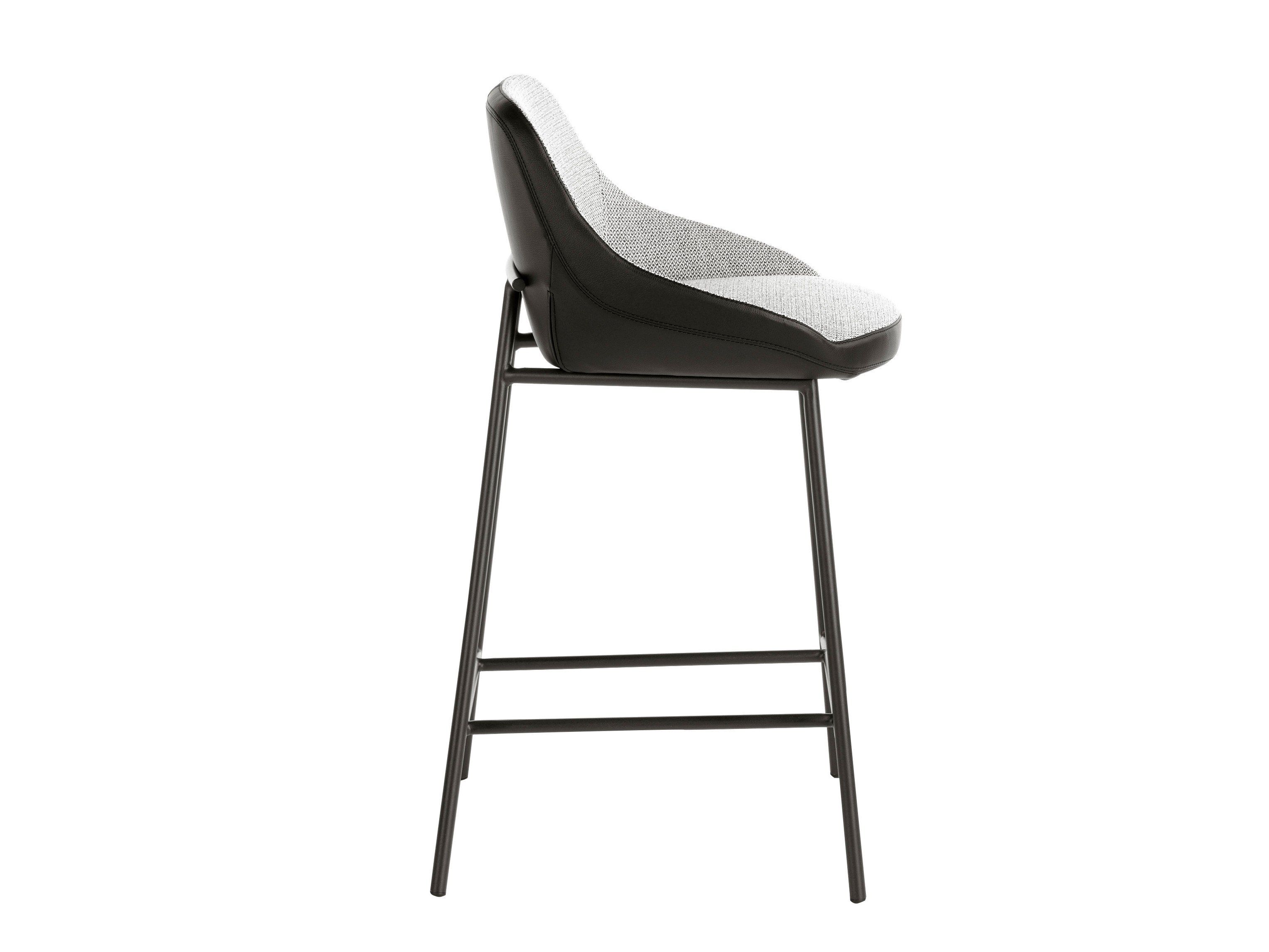 Мягкий кухонный табурет с подставкой для ног Angel Cerda New Chair ARCH-00002302 - Вид №2