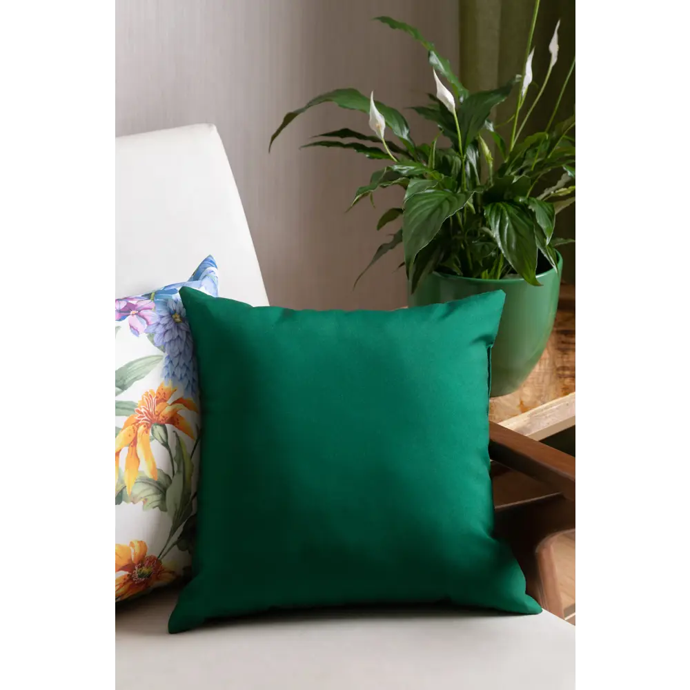 Подушка декоративная «Природа» 40х40 см цвет зелёный SEASONS STLM-2111871 - Вид №4