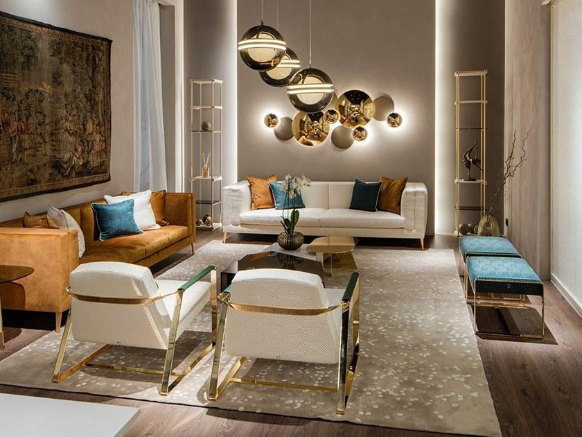 Paolo Castelli Открытый книжный шкаф из металла и мрамора sun-id-1442979 - Вид №9