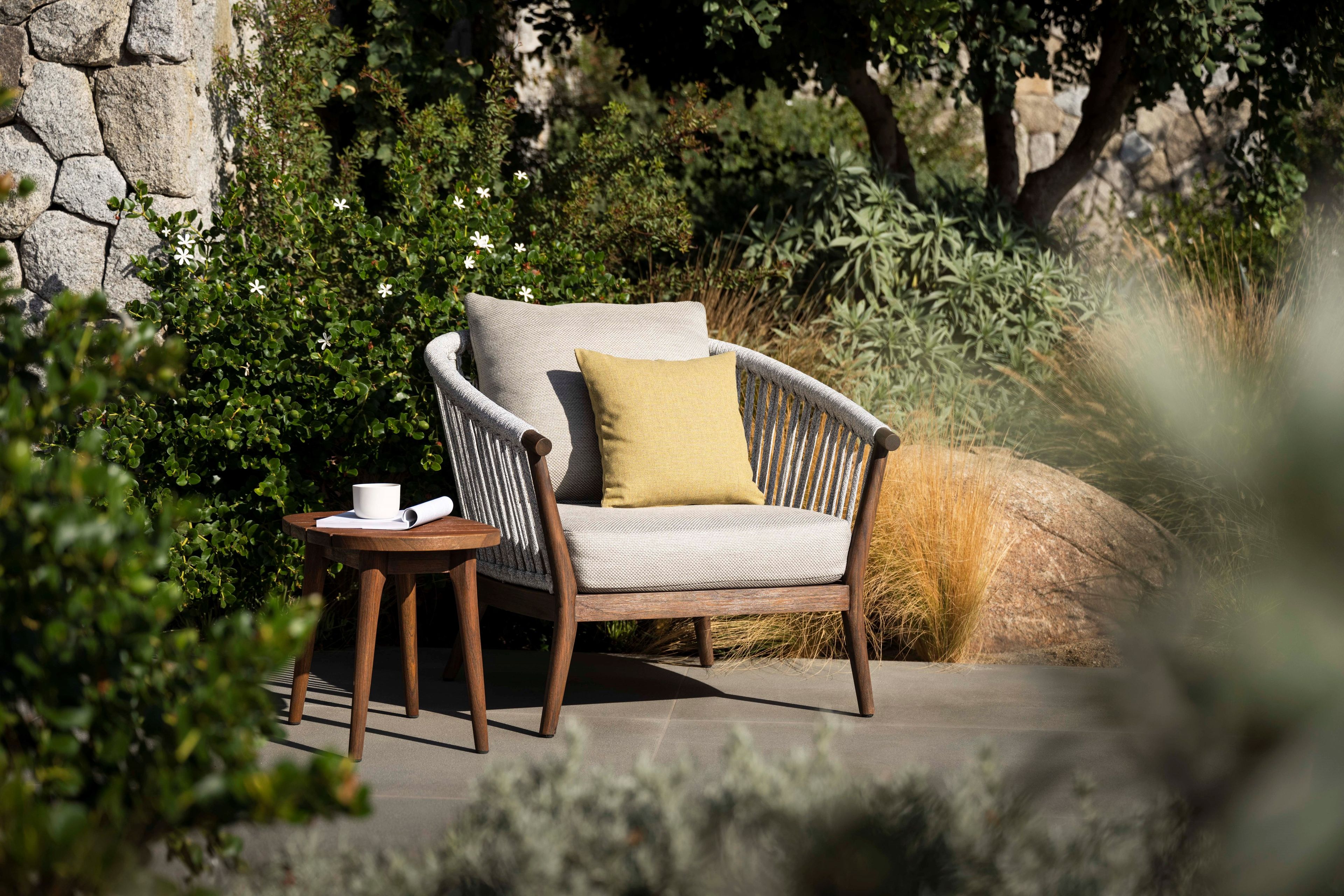 Низкий стол из тикового дерева Jardinico дерево ARCH-00036107 - Вид №9