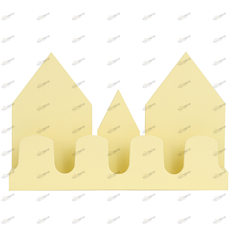 Полка-домик Verona желтый VAMVIGVAM  282239 Молочный Santreyd 