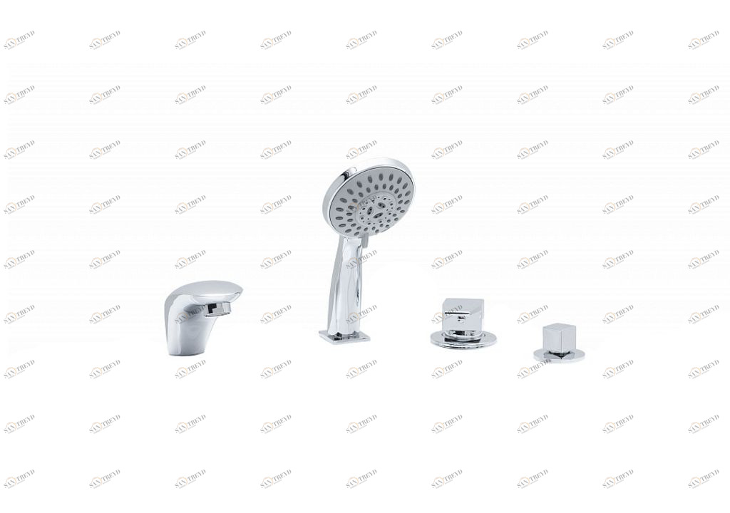 Смеситель на борт ванны Aquanet A6 00205035