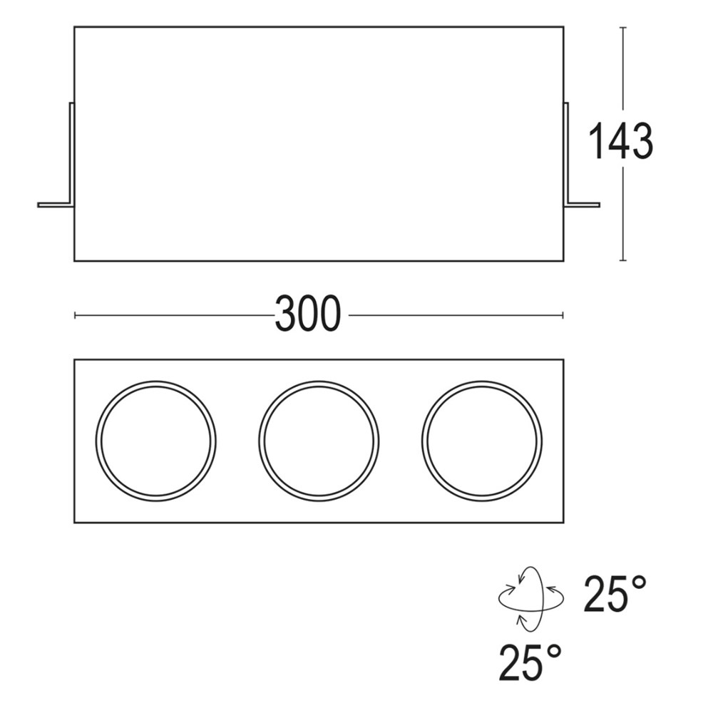Box 1R SQ 3L Ghidini Box R .02 Черный (Матовый)  - Вид №1