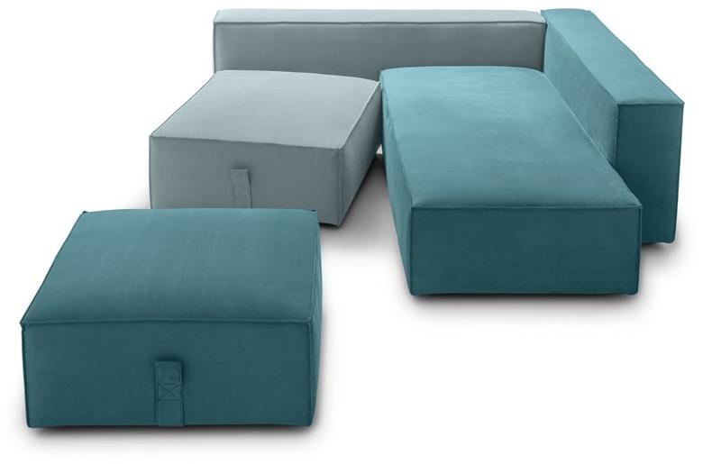 Felis Модульный угловой диван из ткани Evergreen sun-id-1355752 - Вид №10