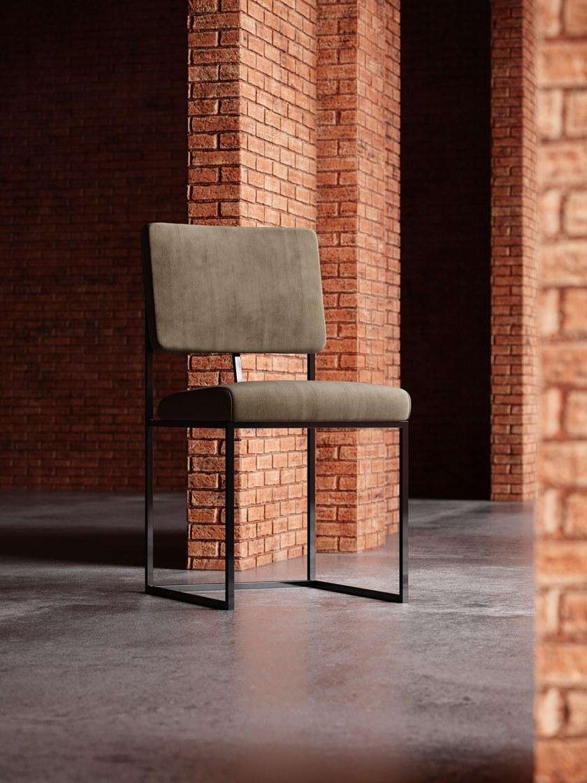 Domkapa Бархатный стул и стальная конструкция Gram Dkj21  - Вид №6