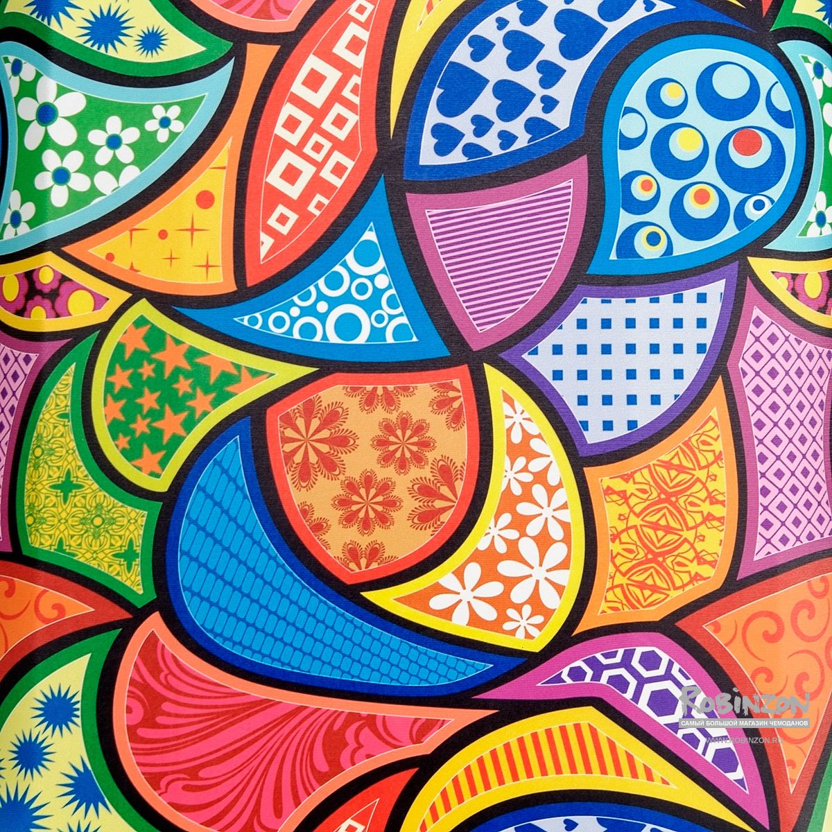 ECO Kaleidoscope M Чехол для чемодана средний Fancy Armor ECO - Вид №2