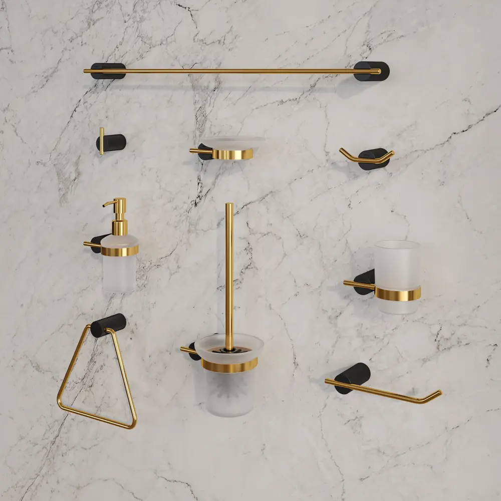 IDDIS Art — золотой держатель для туалетной бумаги в стиле неоклассика 89379384 STLM-1580379 - Вид №2