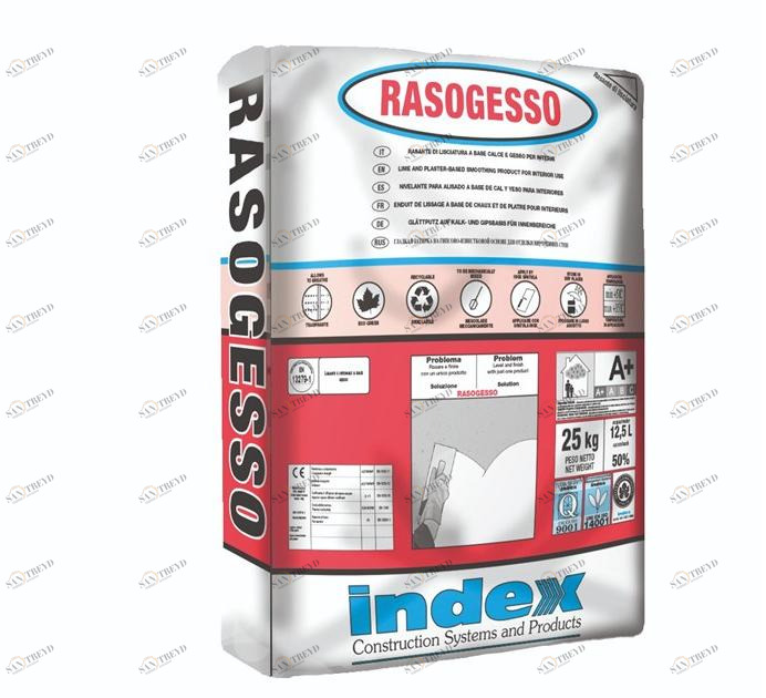 INDEX Разглаживающий слой на основе извести и гипса sun-id-1366285