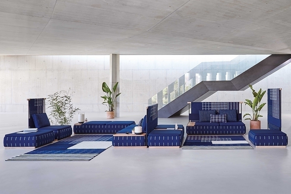 069878 Большой модуль со спинкой Indigo GAN Lan - Вид №5