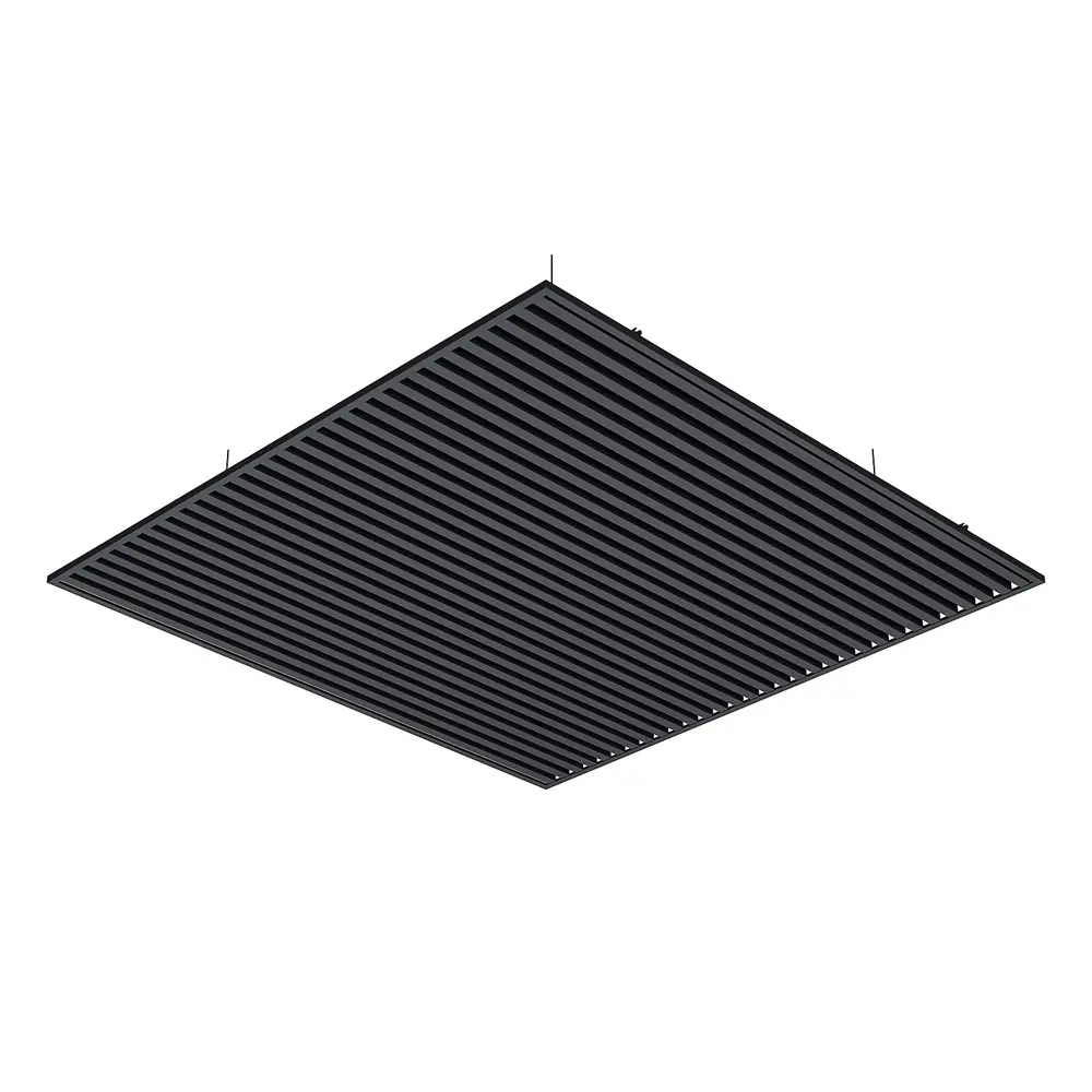 CESAL Подвесной реечный потолок кубической формы 1.7×1.7 м графит 87202502 STLM-1016816 - Вид №4