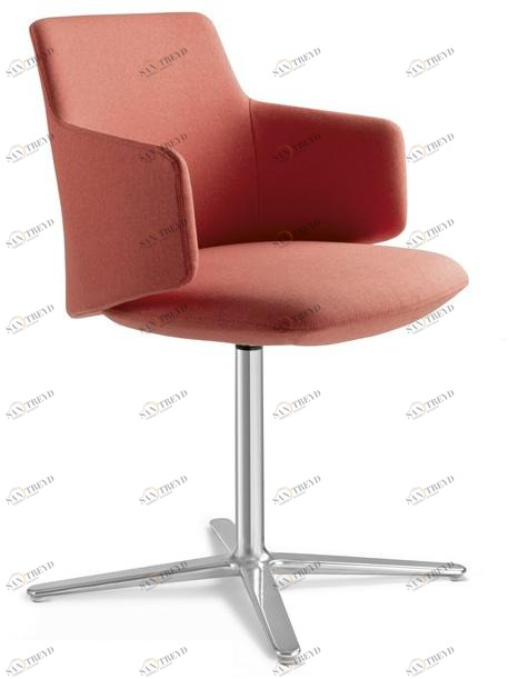 LD Seating Стул для конференций из ткани с 4 спицами Melody meeting 360 f25-n6