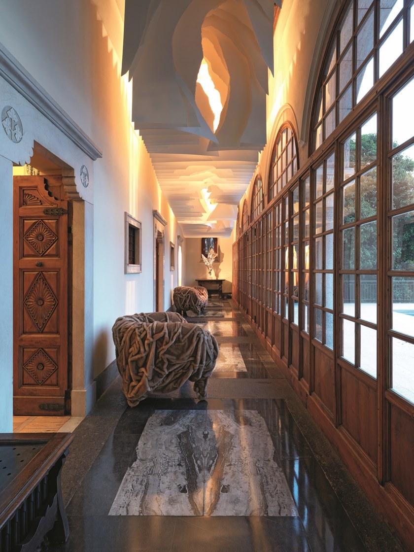 edra Кресло с подлокотниками из экологического меха Grinza Grz010 - Вид №2