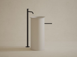 Отдельно стоящий круглый умывальник