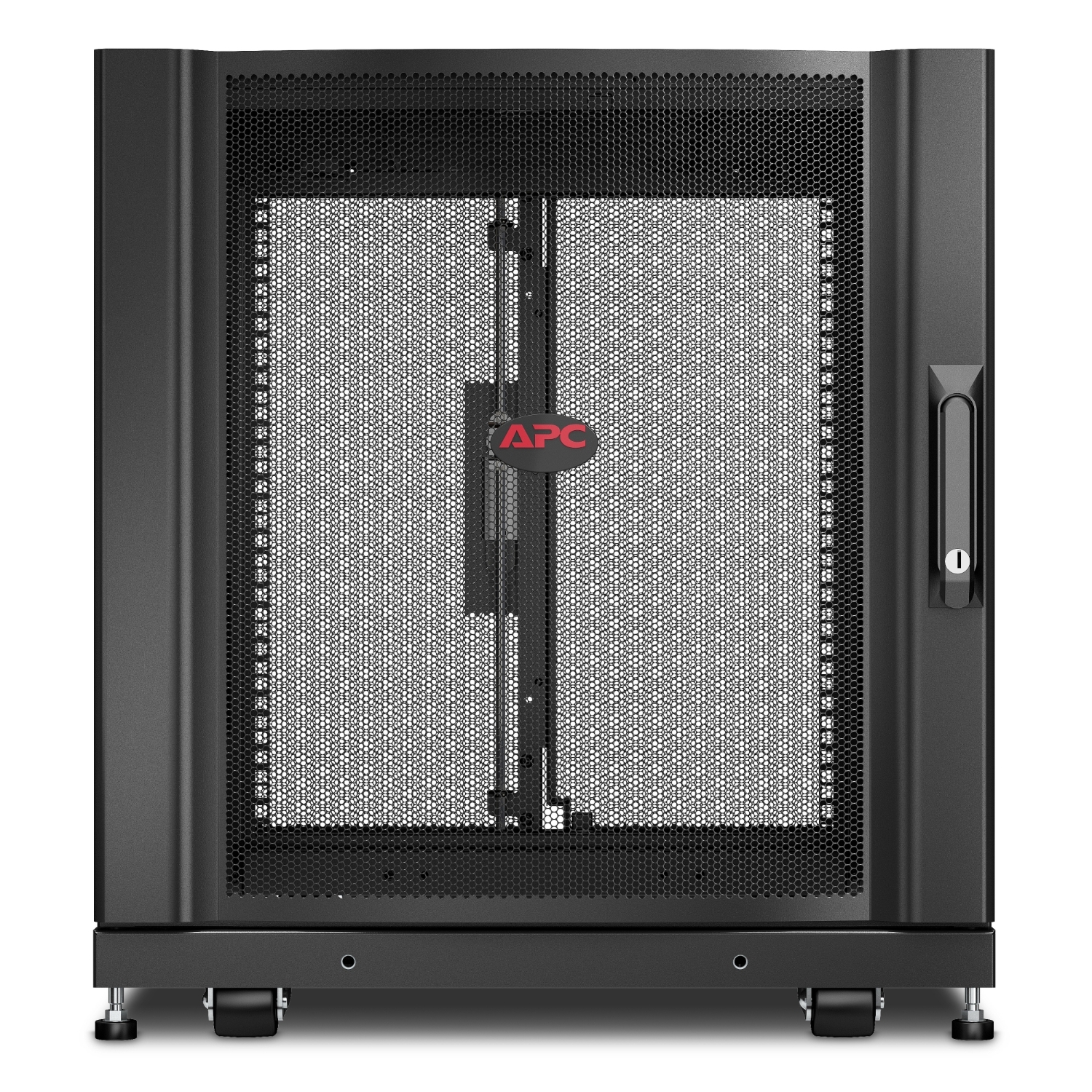 AR3103 Шкаф NetShelter SX 12U 600x1070мм, с боковыми панелями, цвет черный Schneider Electric 