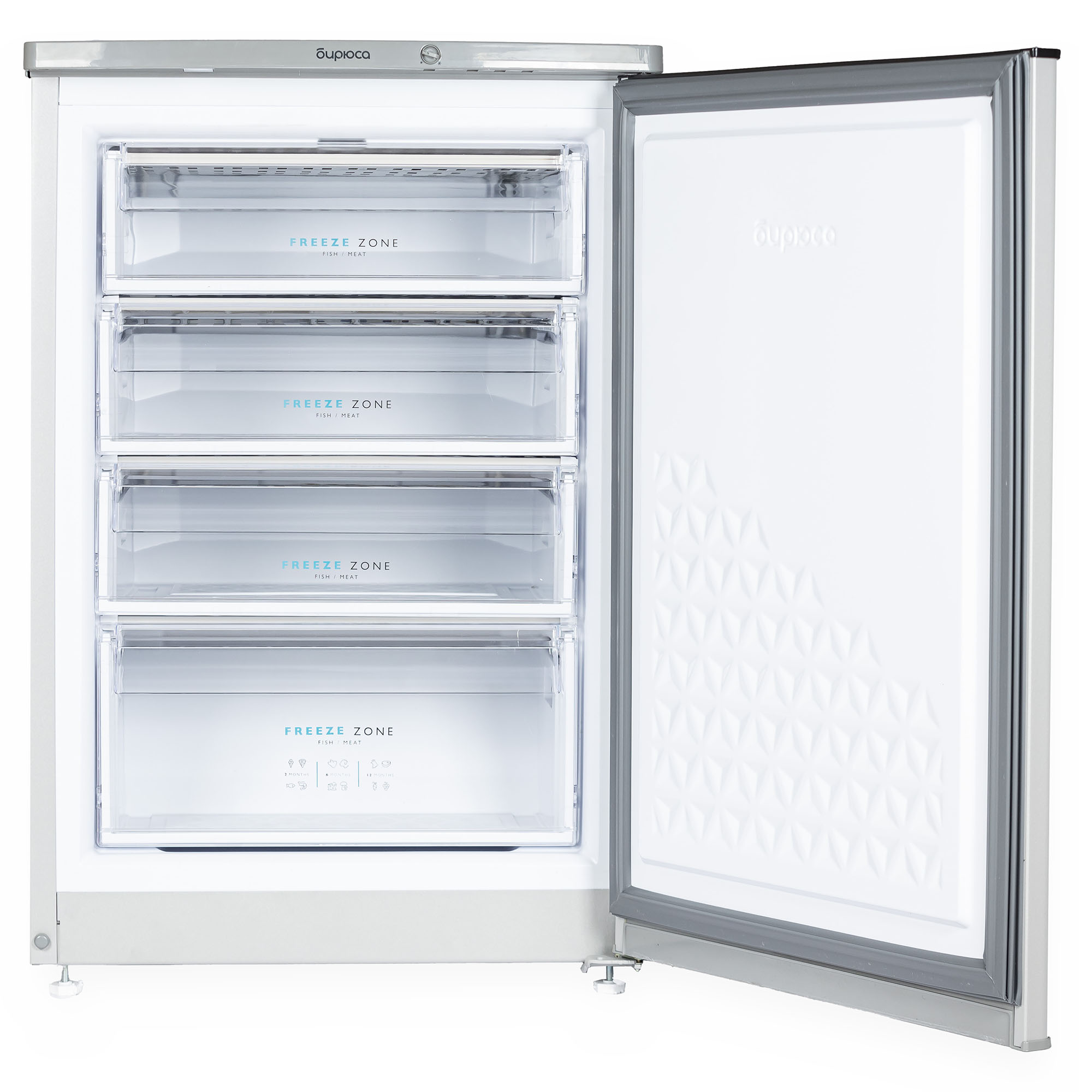 9248620 Морозильный шкаф  Бирюса M514 серебристый STDN-0121259 - Вид №1