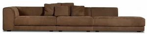 BAXTER Секционный кожаный диван