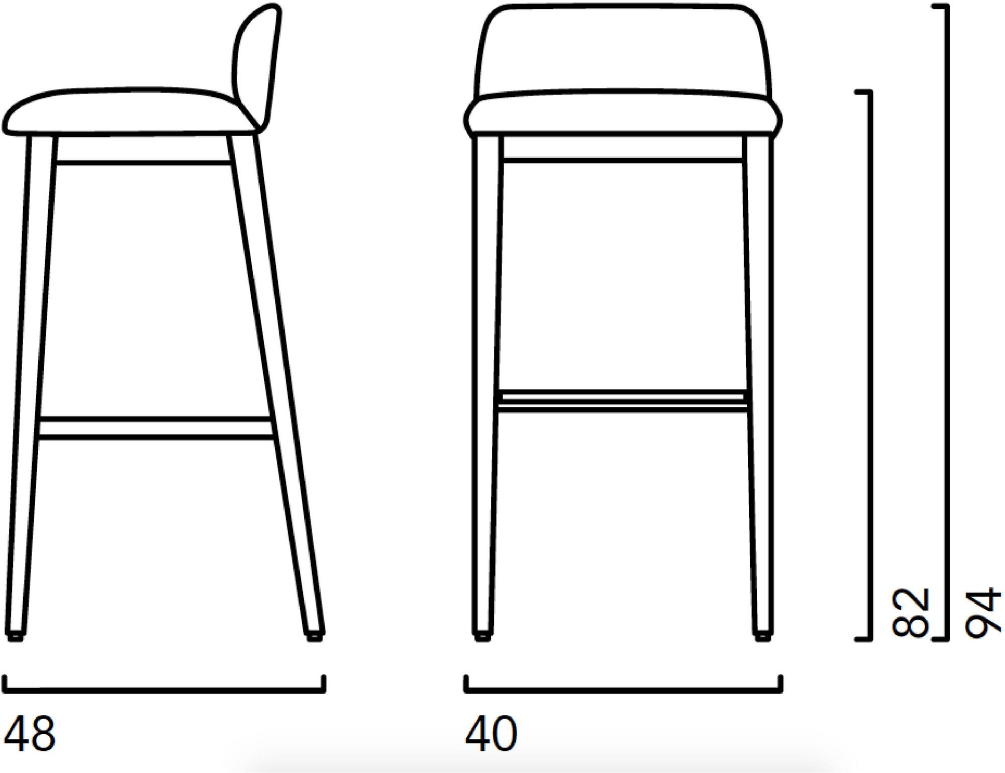 Crassevig Стул с обивкой Aura sun-id-1345569 - Вид №4