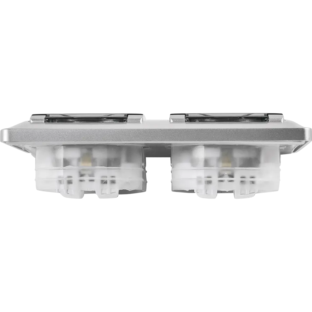 Schneider Electric Glossa — двойная влагозащищенная розетка в алюминиевом корпусе 86710151 STLM-0070772 - Вид №2