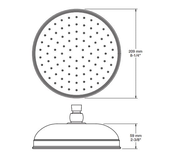 Термостатический набор для душа с душем BARIL PRO-3001-72 ARCH-00026728 - Вид №3