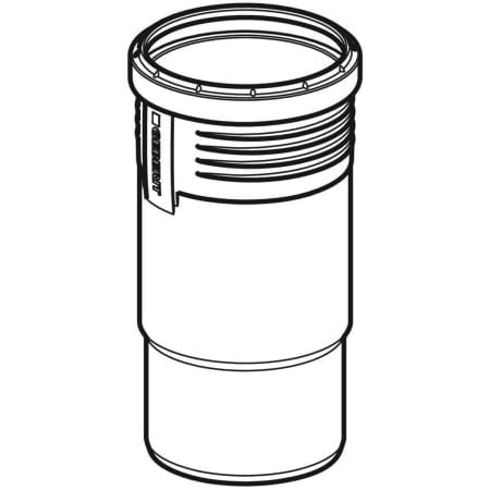 390.118.14.1 Компенсаторная муфта Geberit Silent-PP Geberit  - Вид №1